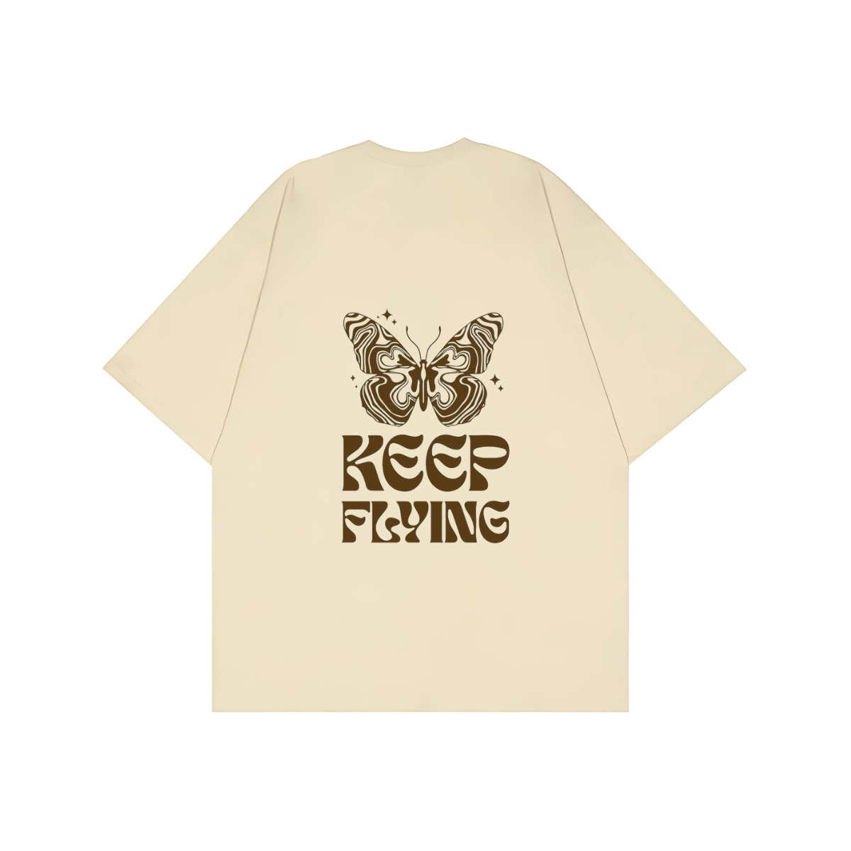 KEEP FLYING Oversized Tee