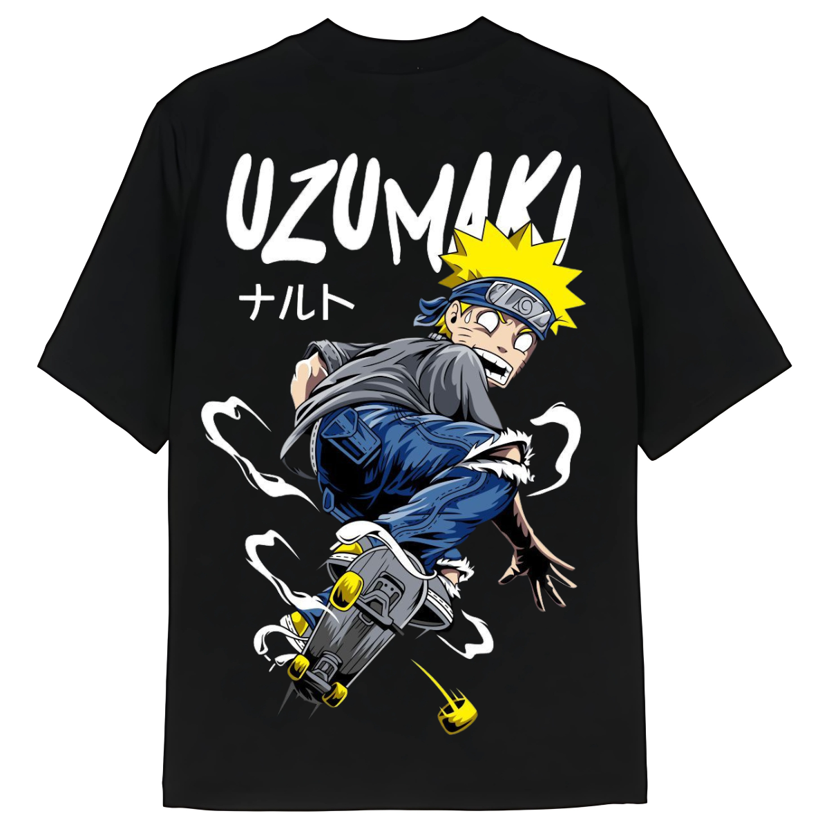 Naruto Uzumaki Skater Graphic T-Shirt