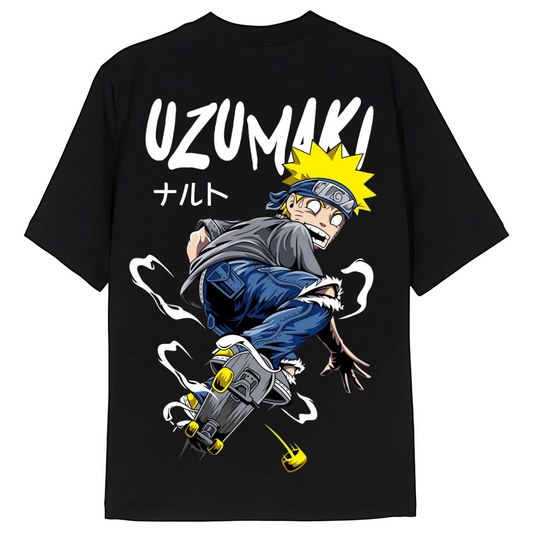 Naruto Uzumaki Skater Graphic T-Shirt