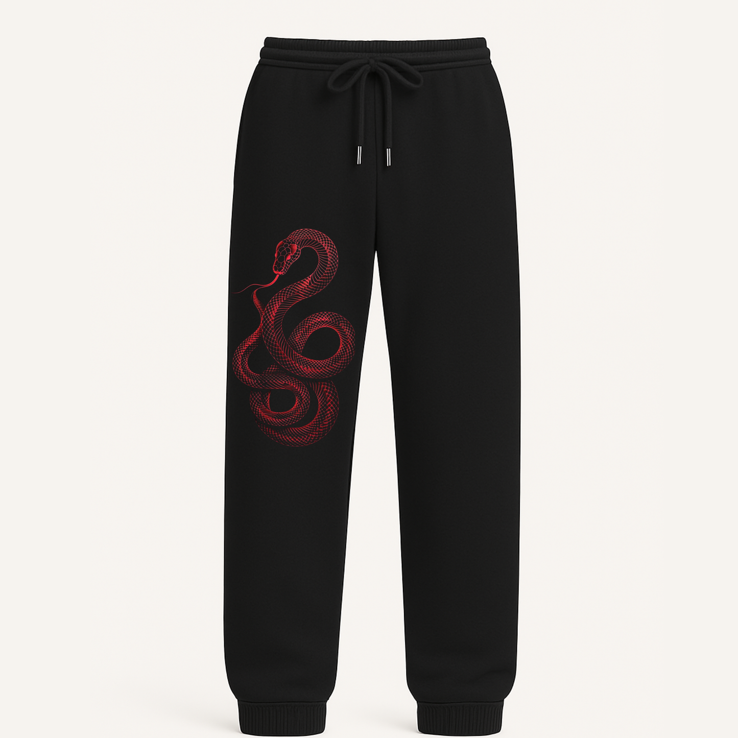 Crimson Serpent Sweatpants