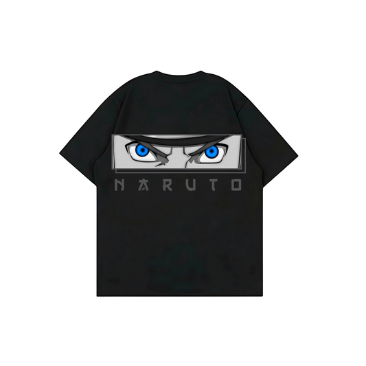 Naruto Uzumaki Eye Graphic Oversized Tee – Iconic Anime Apparel