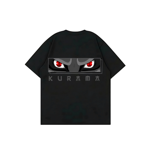 Kurama Nine-Tails Oversized Tee – Powerful Anime Graphic Shirt