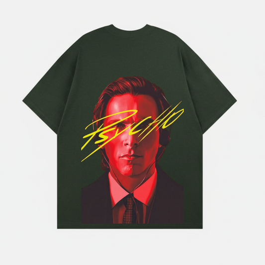 American Psycho Oversized T-Shirt – 100% Cotton, Premium Graphic Tee