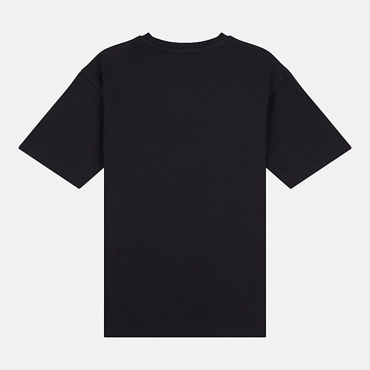 Unisex Cotton Black T-Shirt – 180 GSM Bio-Washed