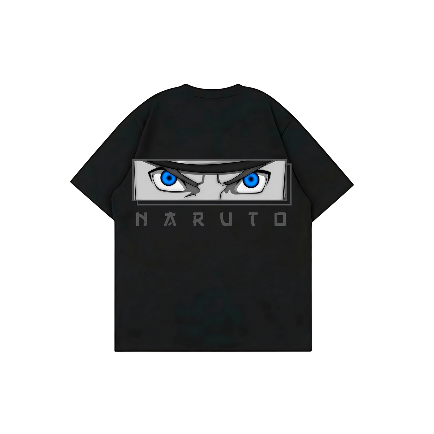 Naruto Uzumaki Eye Graphic Oversized Tee – Iconic Anime Apparel