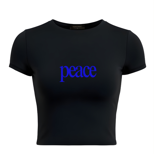 Peace Cropped Tee